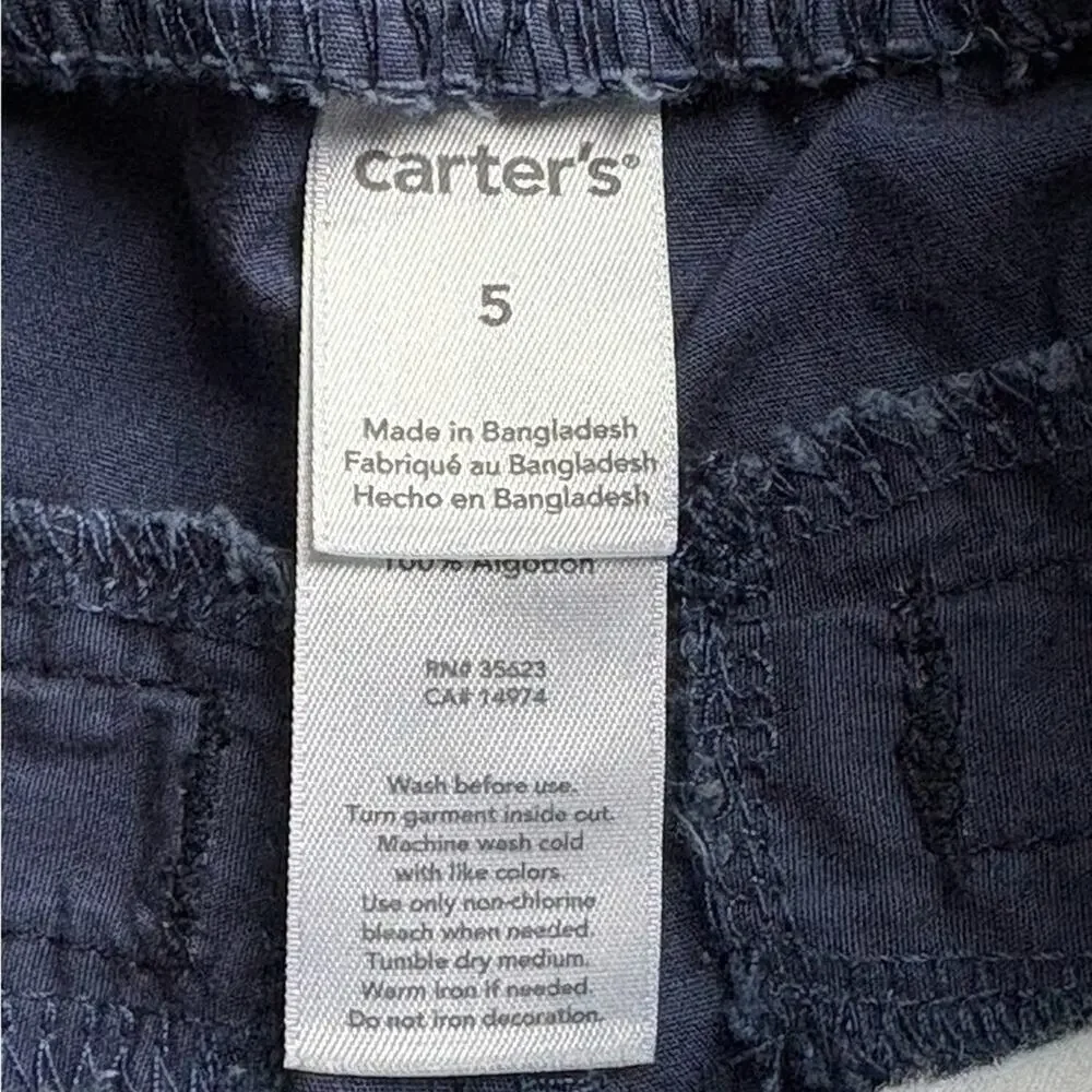 Carters Kids Clothing bundle with Shorts and T-Shirts size 5